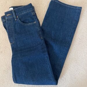 Denim Forum Deep Blue Straight Jeans